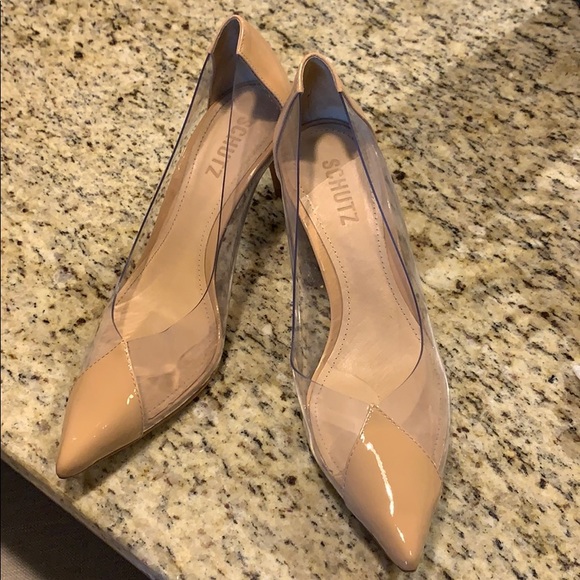 schutz garthy pointy toe pump